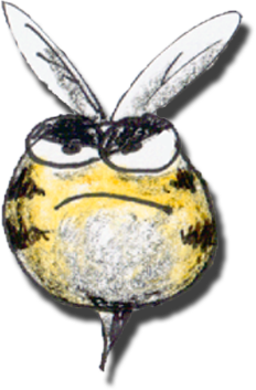 bees hate stuff character image